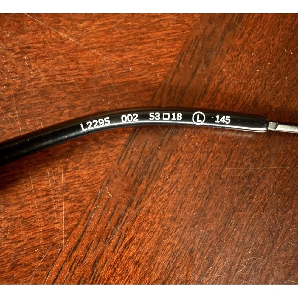 Lacoste L2295 002 Black Eyeglasses Frames 53-18-145